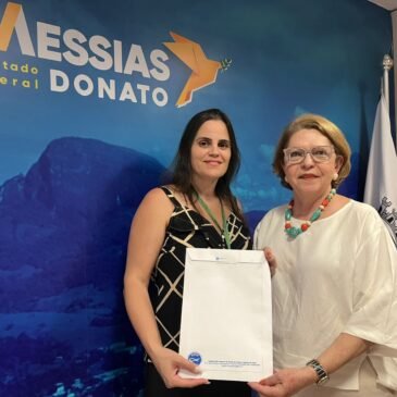 Diretora do Hospital São Vicente de Paulo na Câmara dos Deputados em Brasília